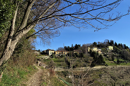 Parco dei Colli di Bergamo, anello dal Monastero di Astino a San Vigilio-Città Alta il 6 febbraio 2020 - FOTOGALLERY
